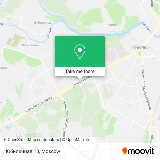 Юбилейная 13 map