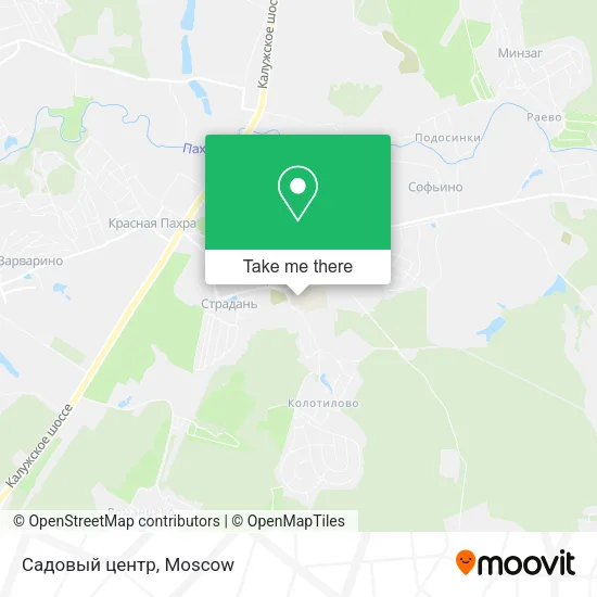 Садовый центр map
