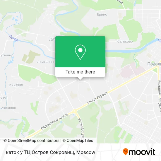 каток у ТЦ Остров Сокровищ map