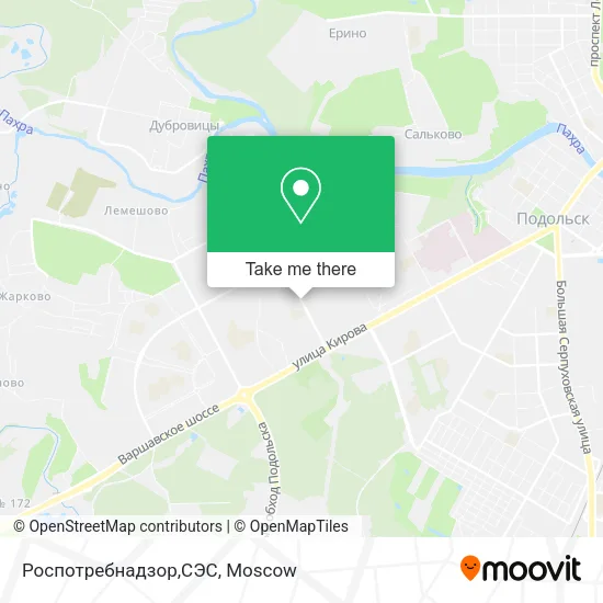 Роспотребнадзор,СЭС map