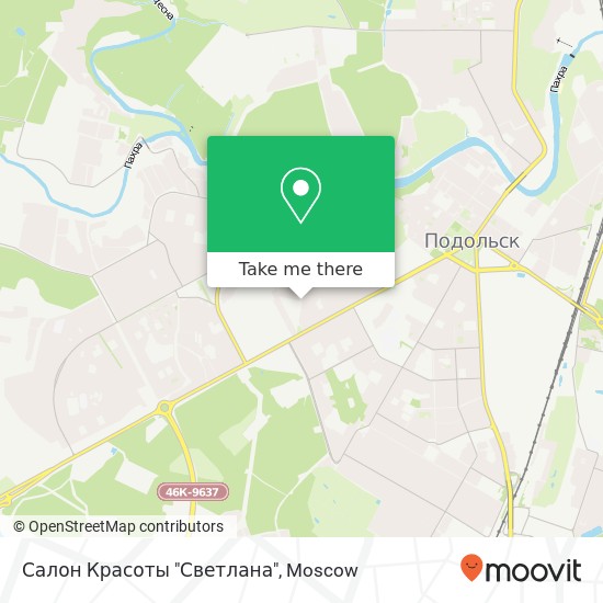 Салон Красоты "Светлана" map
