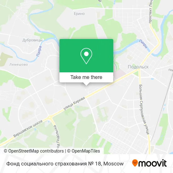 Фонд социального страхования № 18 map