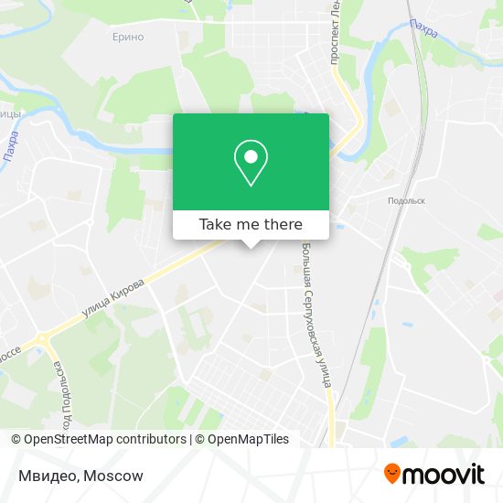 Мвидео map