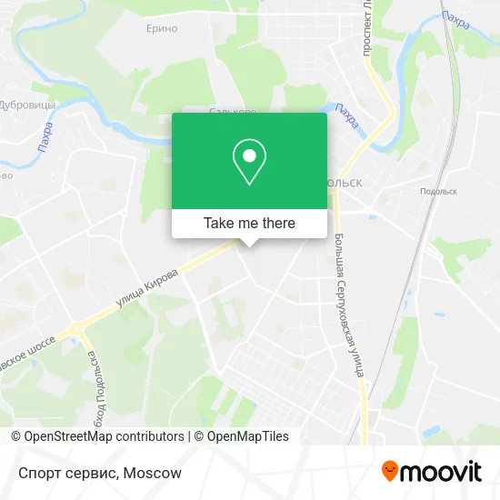 Спорт сервис map