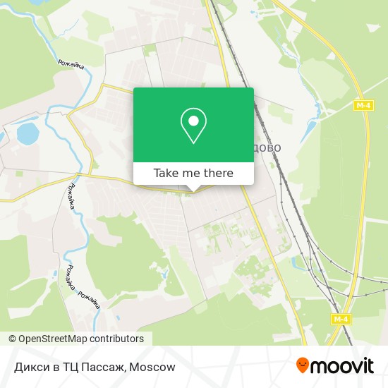 Дикси в ТЦ Пассаж map