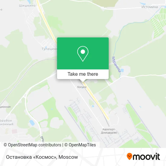 Остановка «Космос» map