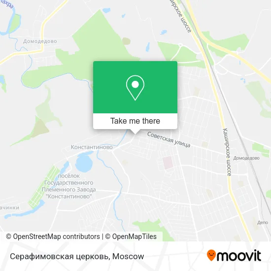 Серафимовская церковь map