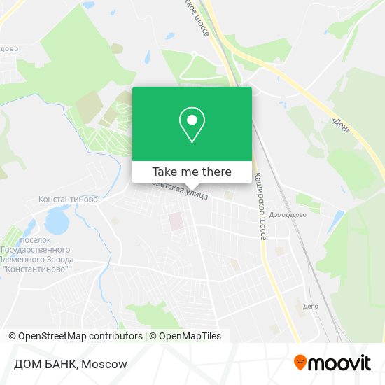 ДОМ БАНК map