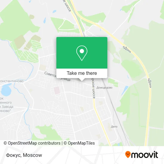 Фокус map