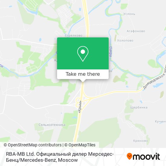 RBA-MB Ltd. Официальный дилер Мерседес-Бенц / Mercedes-Benz map