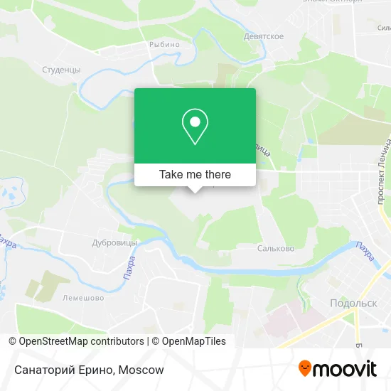 Санаторий Ерино map