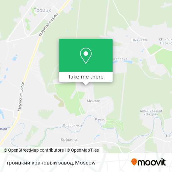 троицкий крановый завод map