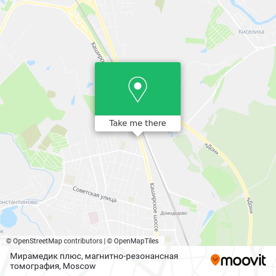 Мирамедик плюс, магнитно-резонансная томография map