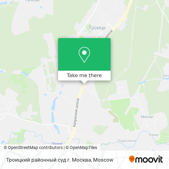 Троицкий районный суд г. Москва map