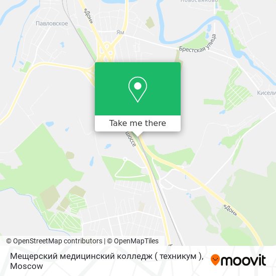 Мещерский медицинский колледж ( техникум ) map