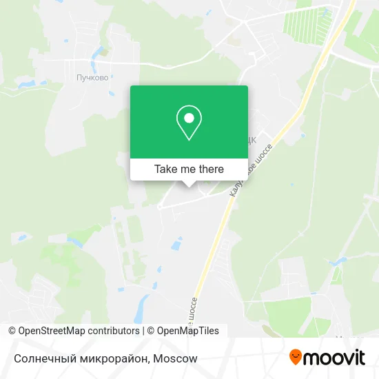 Солнечный микрорайон map