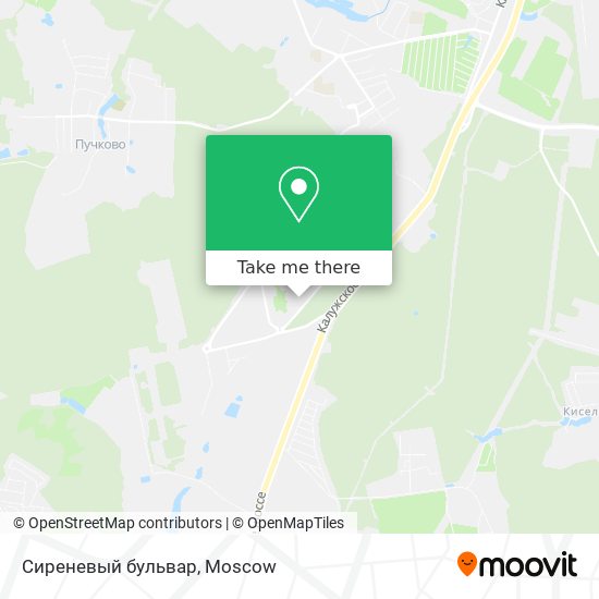 Сиреневый бульвар map