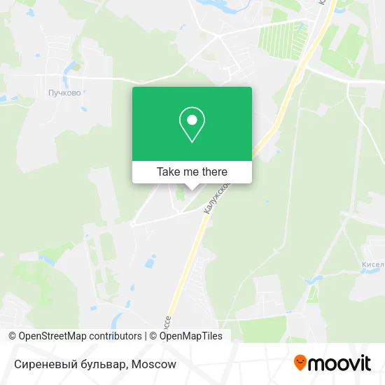 Сиреневый бульвар map