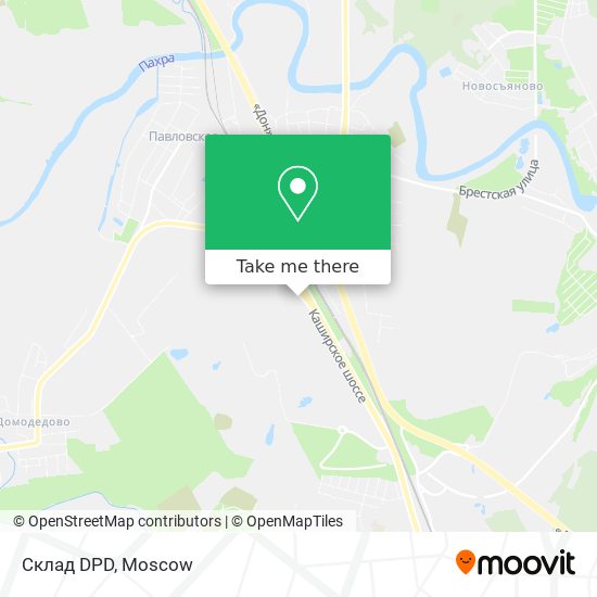 Склад DPD map