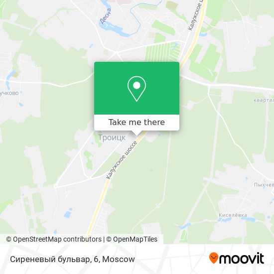 Сиреневый бульвар, 6 map