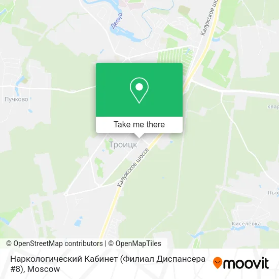Наркологический Кабинет (Филиал Диспансера #8) map