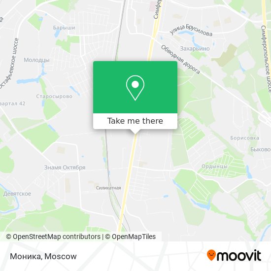 Моника map