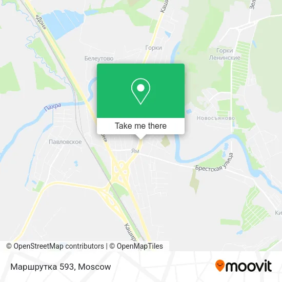 Маршрутка 593 map