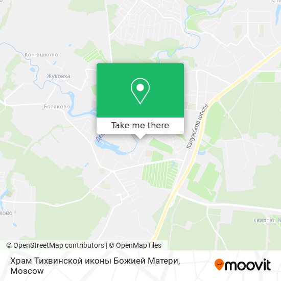 Храм Тихвинской иконы Божией Матери map