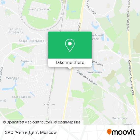 ЗАО "Чип и Дип" map