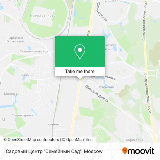 Садовый Центр "Семейный Сад" map