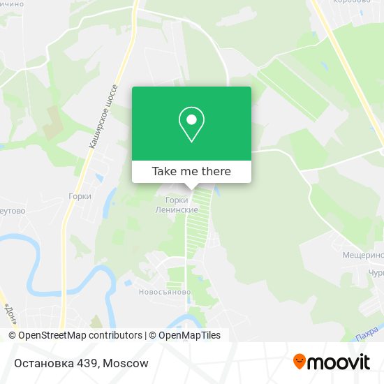 Остановка 439 map