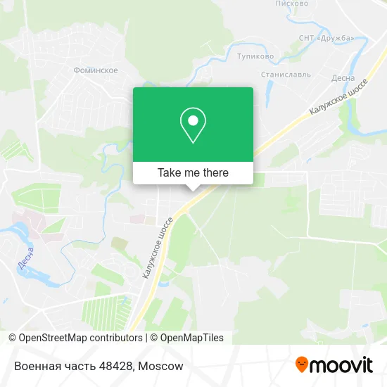 Военная часть 48428 map