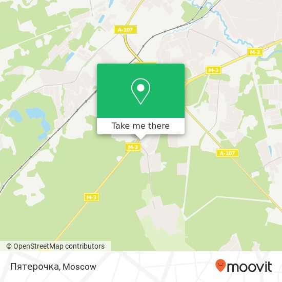 Пятерочка map