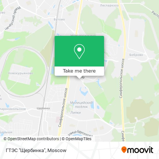 ГТЭС "Щербинка" map