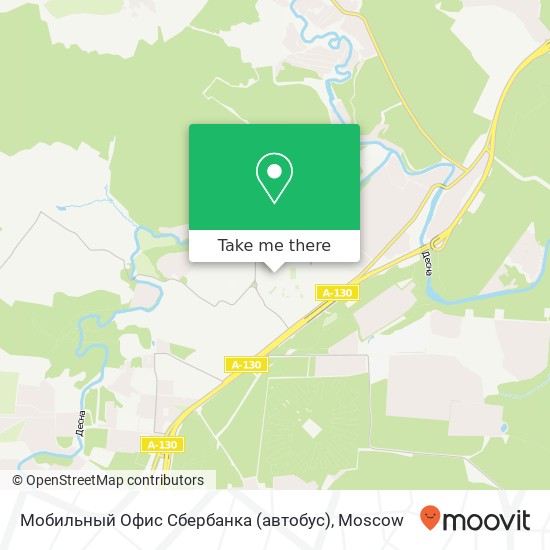 Мобильный Офис Сбербанка (автобус) map