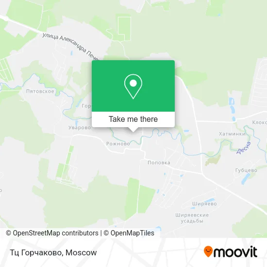 Тц Горчаково map