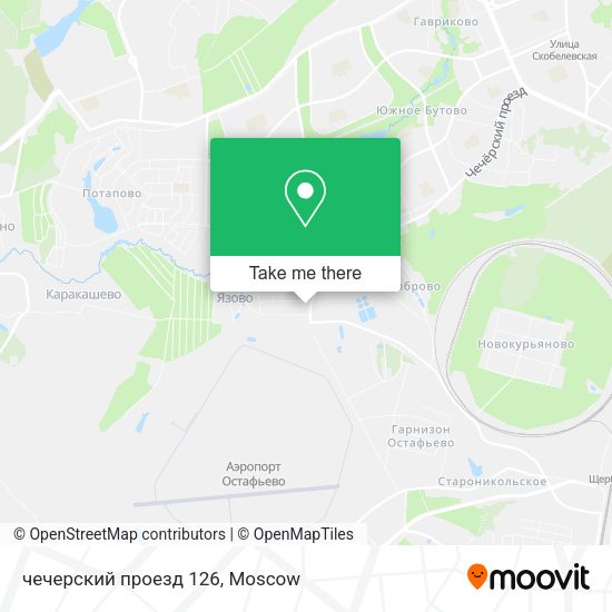 чечерский проезд 126 map