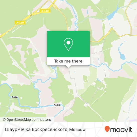 Шаурмечка Воскресенского map