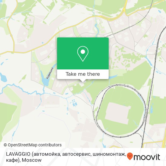 LAVAGGIO (автомойка, автосервис, шиномонтаж, кафе) map