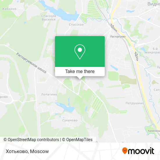 Хотьково map