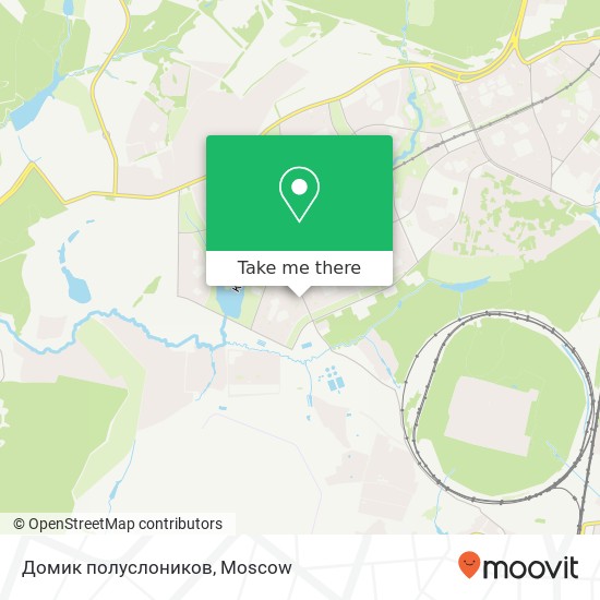 Домик полуслоников map