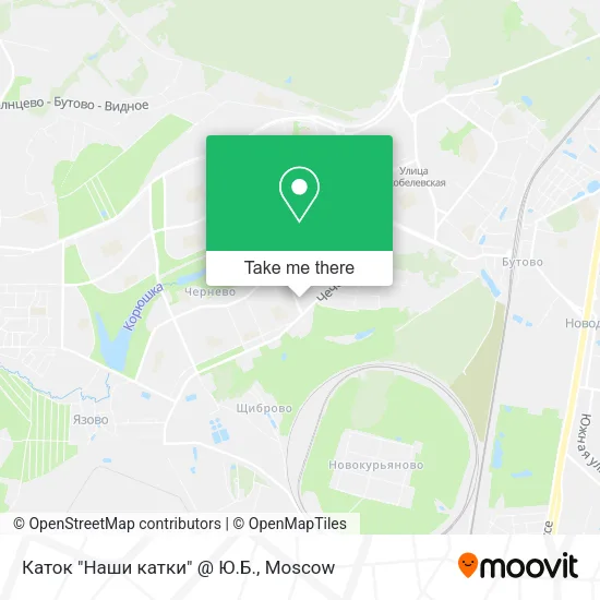 Каток "Наши катки" @ Ю.Б. map
