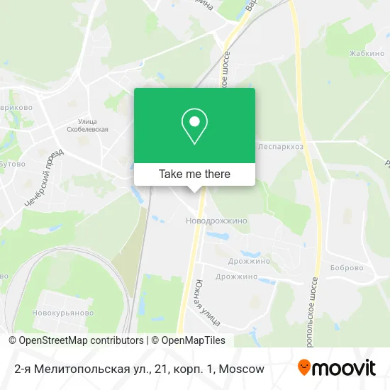 2-я Мелитопольская ул., 21, корп. 1 map