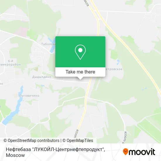 Нефтебаза "ЛУКОЙЛ-Центрнефтепродукт" map