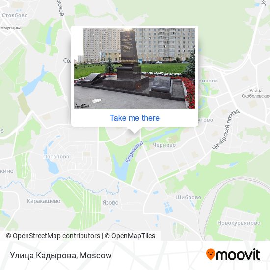 Улица Кадырова map