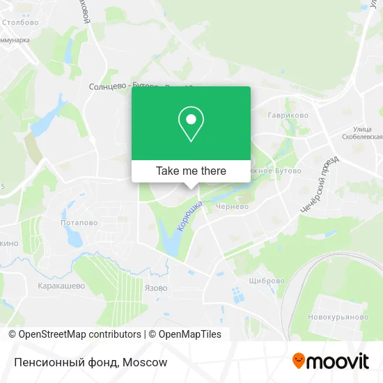 Пенсионный фонд map