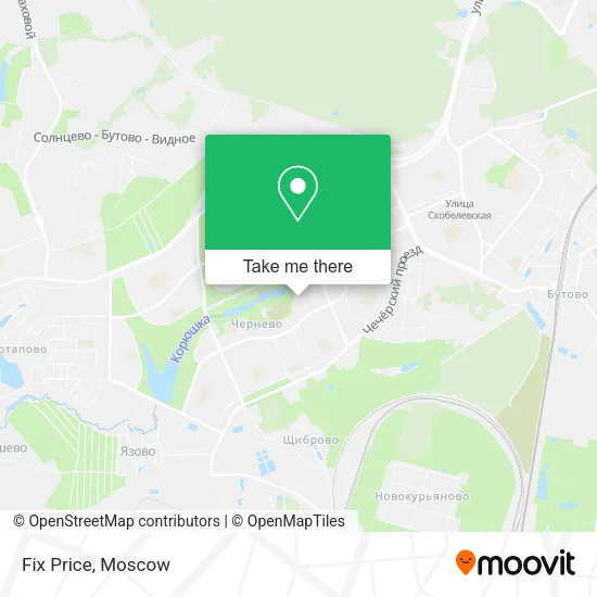 Fix Price map