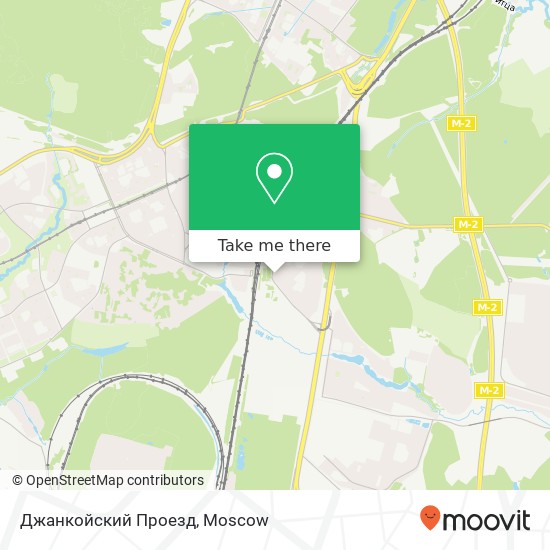 Джанкойский Проезд map