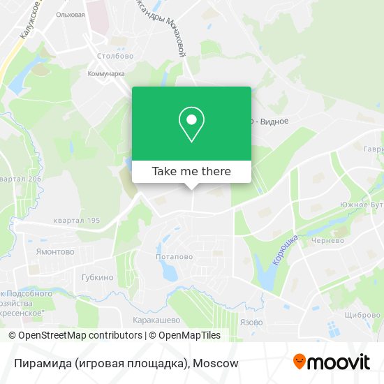 Пирамида (игровая площадка) map