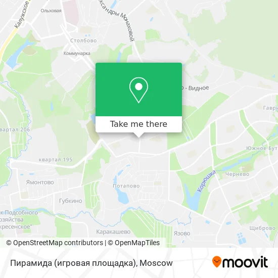 Пирамида (игровая площадка) map